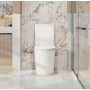 Berlin Gloss White Quiet flushing technology Rimless  + Tornado Toilet Suite